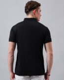 Men’s Solid Black Polo – Indian-Made Quality